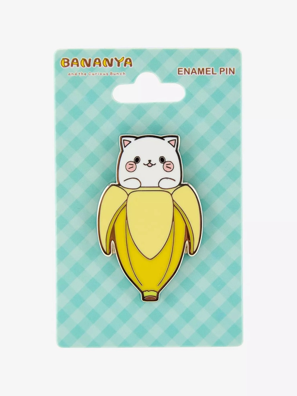 Bananya In Peel Enamel Pin Hot Topic Exclusive